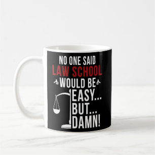 Mug Avocat étudiant en droit de l'école de droit en co