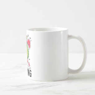 Mug Avocat Jouant Boxe Nourriture Végétarienne Sain