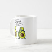 Mug Avocat le bon genre de grosse plaisanterie (Devant gauche)