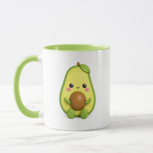 Mug Avocat Mignon Kawaii Tasse Café Fruit Adorab