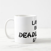 Mug Avocat Ninja mortel par nuit (Gauche)