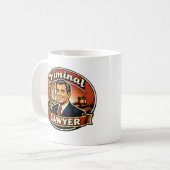 Mug Avocat pénaliste (Devant gauche)