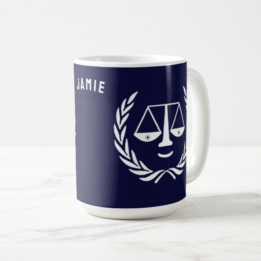 Mug Avocat personnalisé (Devant droit)
