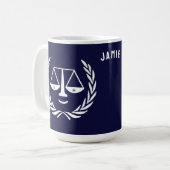 Mug Avocat personnalisé (Devant gauche)