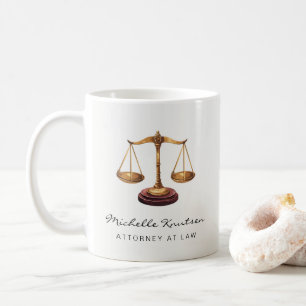 Mug Avocat professionnel Avocat de luxe Or