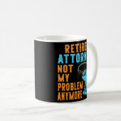 Mug Avocat retraité Pêcheur Lover Retraite  (Devant droit)