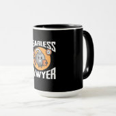 Mug Avocat sans peur (Devant droit)