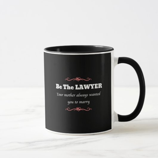 Mug Avocate de la Faculté de droit - Diplôme (Droite)