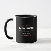 Mug Avocate de la Faculté de droit - Diplôme (Gauche)