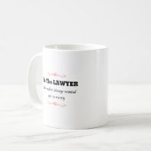 Mug Avocate de la Faculté de droit - Diplôme (Devant gauche)
