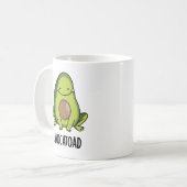 Mug Avocatoad Drôle Avocado Toad Pun (Devant gauche)