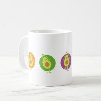 Mug Avocats faisant le yoga