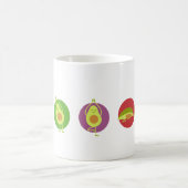 Mug Avocats faisant le yoga (Centre)