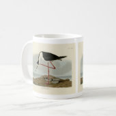 Mug Avocet à pattes longues des oiseaux d'Amérique d'A (Devant gauche)