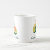 Mug Avocuddle Funny mignon Avocados Humour de jeu de m (Centre)