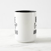 Mug Avoir du courage et être gentil Citation (Centre)