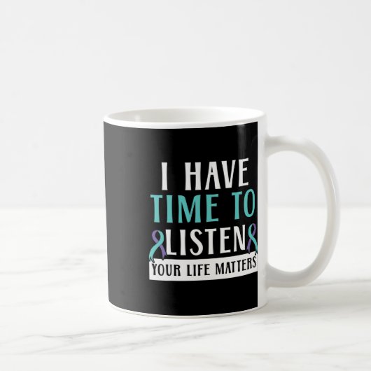 Mug Avoir Le Temps D'Écouter Vos Problèmes De Vie Soin (Droite)