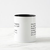 Mug Avoir un adolescent... (Centre)