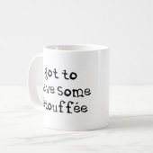 Mug avoir un peu de bagage (Devant gauche)