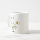 Mug Avril Daisy Flowers (Devant gauche)