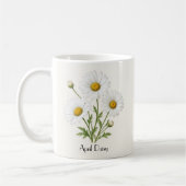 Mug Avril Daisy Flowers (Gauche)