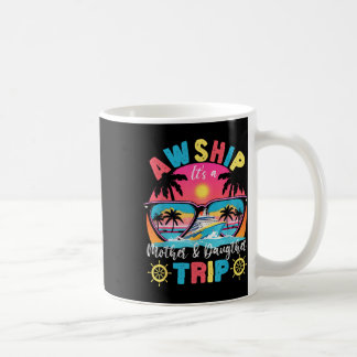 Mug Aw Expédier Sa Mère & Voyage Fille Rétro Summe