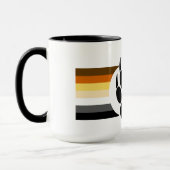 Mug Awesome Bear orteil drapeau de l'ours patte (Gauche)