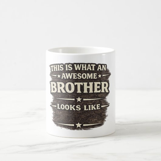 Mug Awesome Brother Looks Like – Funny Quote Design (Centre)