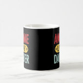 Mug Awesome Comme Ma Fille Fête des pères Présente Pap (Centre)