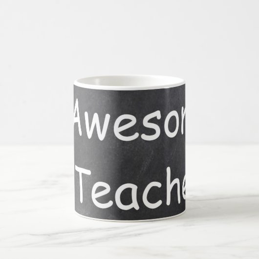 Mug Awesome enseignant Chalkboard Design Idée cadeau (Centre)