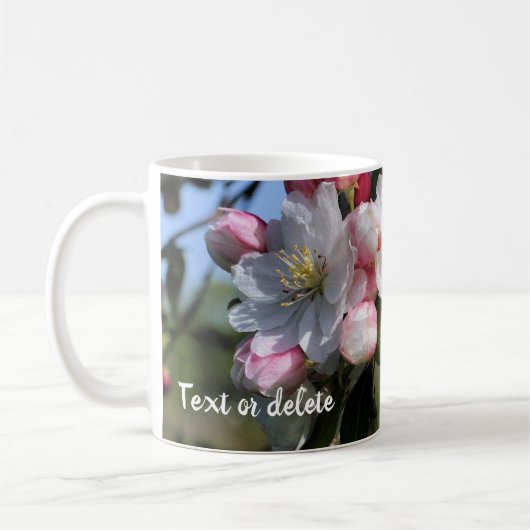 Mug Awesome Flower Blossoms Personalized (Gauche)