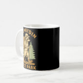 Mug Awesome Keewaydin State Park, Ny Hiking Racoon Hik (Devant gauche)