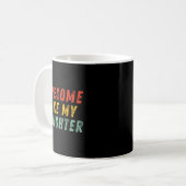Mug Awesome Like My Daughter Men Funny Fathers Day Dad (Devant gauche)