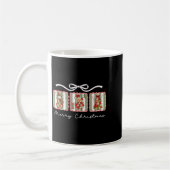 Mug Awesome Patchwork Santa Merry Christmas (Gauche)