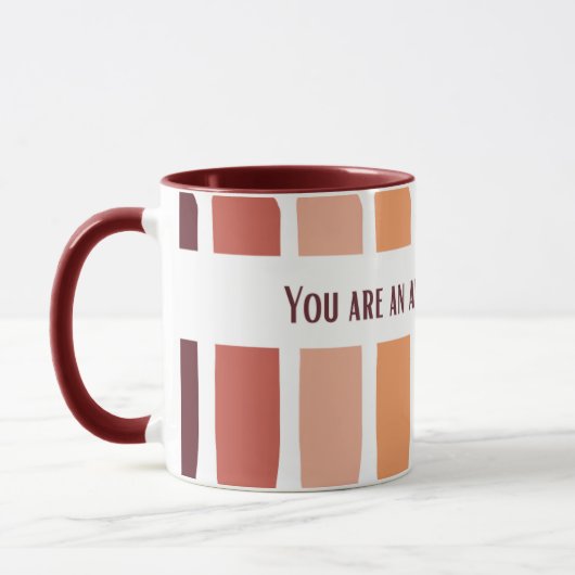 Mug Awesome Teacher Decent Design (Gauche)