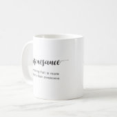 Mug Awesomesauce : Plus impressionnant (Devant gauche)