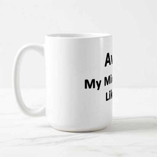 Mug Aww...Mon Doigt Moyen Vous Aime (Gauche)