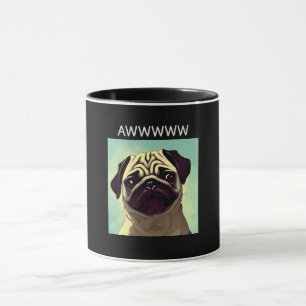 Mug Awww Cutest Carlin jamais MugShot mou Portrait