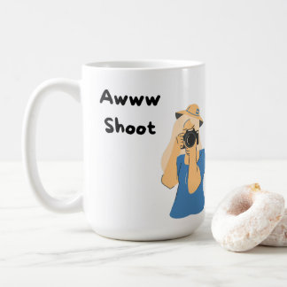 Mug Awww Shoot avec un photographe sur un