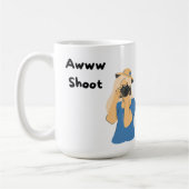 Mug Awww Shoot avec un photographe sur un (Gauche)
