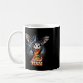 Mug Awww Tism Funny Opossum Bat Spit Fire Opossum Meme (Gauche)