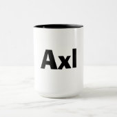 Mug Axl (Centre)