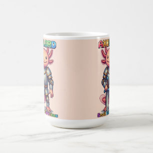 Mug Axolord - Petit mais féroce chevalier axolotl pixe