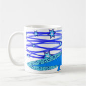 Mug Axolotl bleu avec étoiles (Gauche)