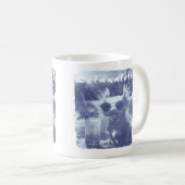 Mug Axolotl bleu en détresse Relaxalotl (Devant droit)
