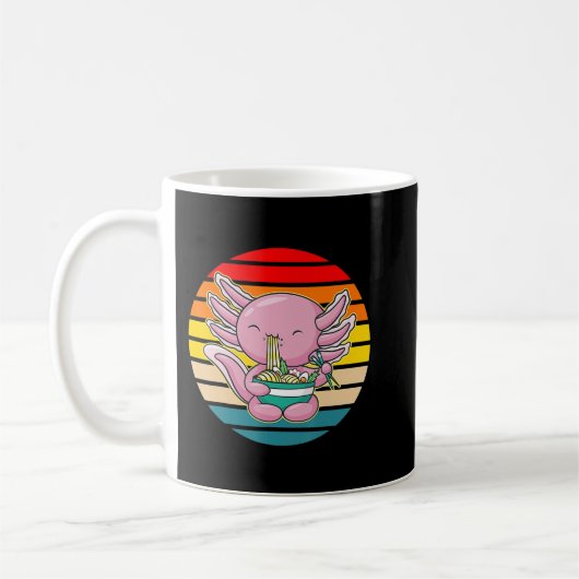 Mug Axolotl Eating (Gauche)