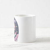 Mug Axolotl Mignon Espace Galaxie Cosmique Poussière d (Centre)