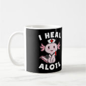 Mug Axolotl Nurse I Heal Alotl Kawaii (Gauche)