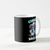Mug Axolotl Prophecy – Consumed By 6, Saved By 7 (Devant droit)