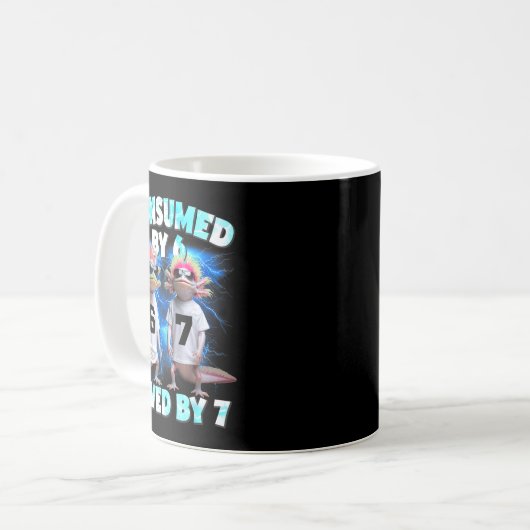 Mug Axolotl Prophecy – Consumed By 6, Saved By 7 (Devant gauche)